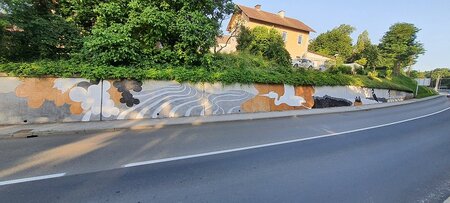 Grafitiranje škarp v Gornji Radgoni 2